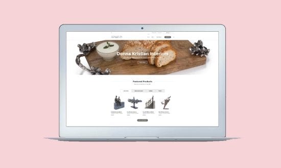 Portfolio example of a web design for derby & burton on trent ecommerce online shop company