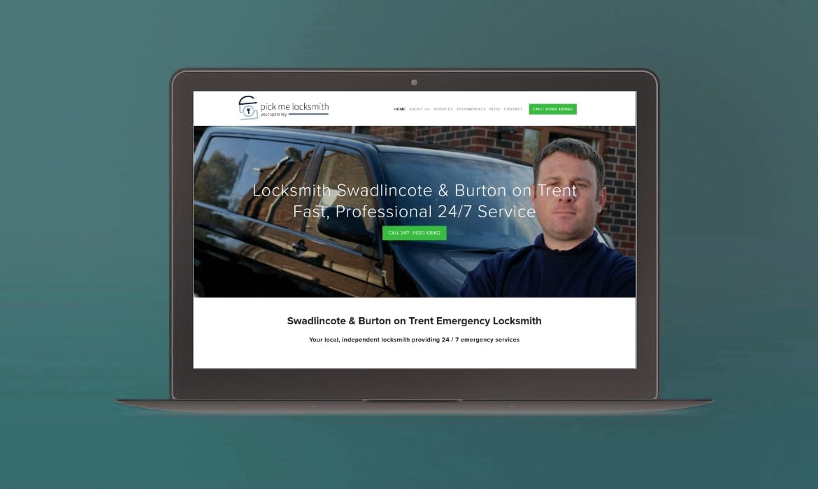 SEO Expert Derby & Burton on Trent - Client Home Page